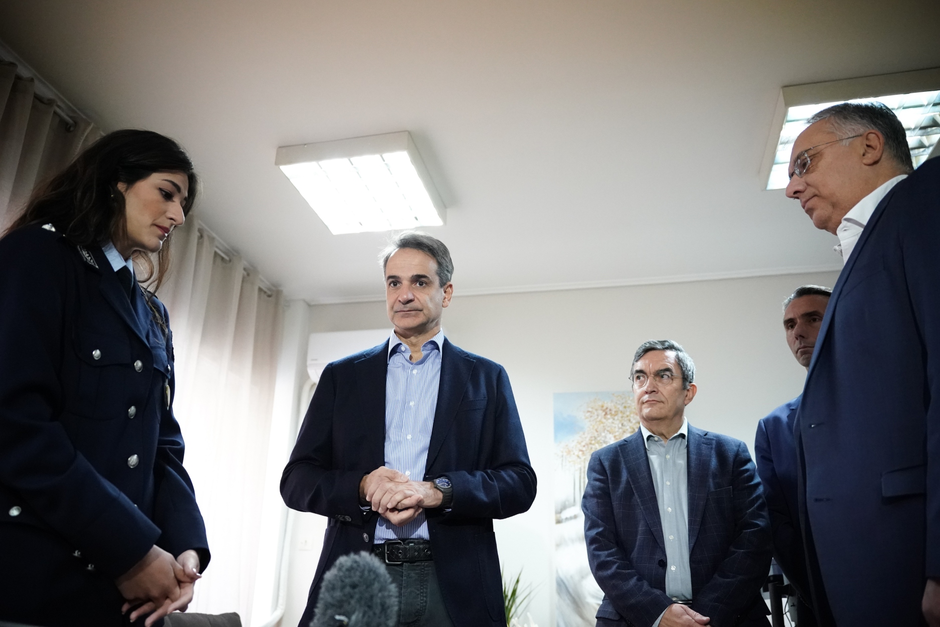 Μητσοτάκης στο ΑΤ Καλλιθέας: Οι γυναίκες πρέπει να αισθάνονται ασφαλείς
