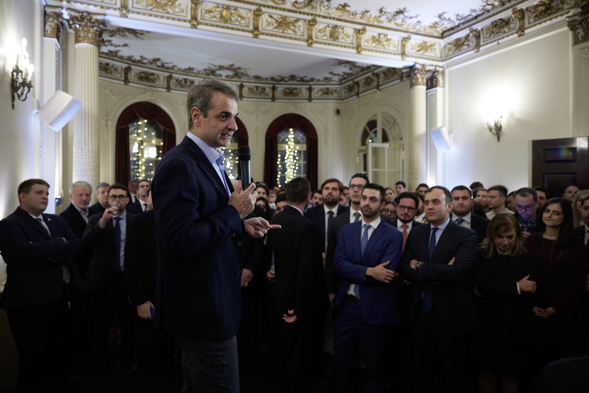 Μητσοτάκης από Λονδίνο: Η ΝΔ θα έχει αυτοδυναμία
