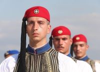 Greek Presidential Guard Marches on to Western Australia