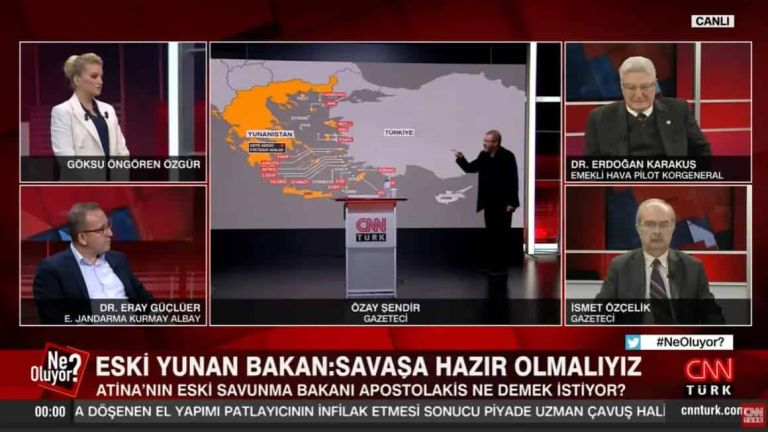 Analyst on CNN Türk: First we will destroy Greek airports