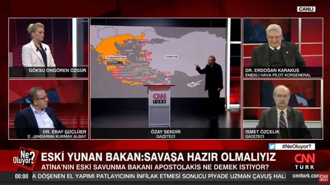 Analyst on CNN Türk: First we will destroy Greek airports