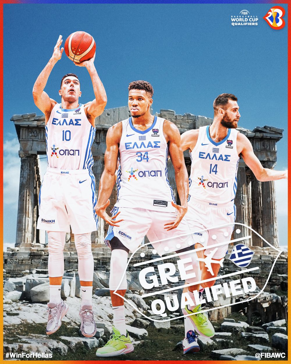 Belgium – Greece 70-72: The national basketball team qualified for the FIBA Basketball World Cup 2023