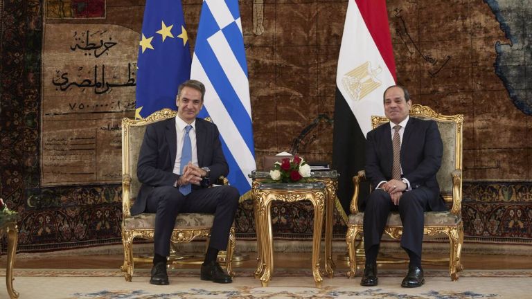Mitsotakis: I’m exploring with Sisi the transfer of cheap energy from Egypt to Greece