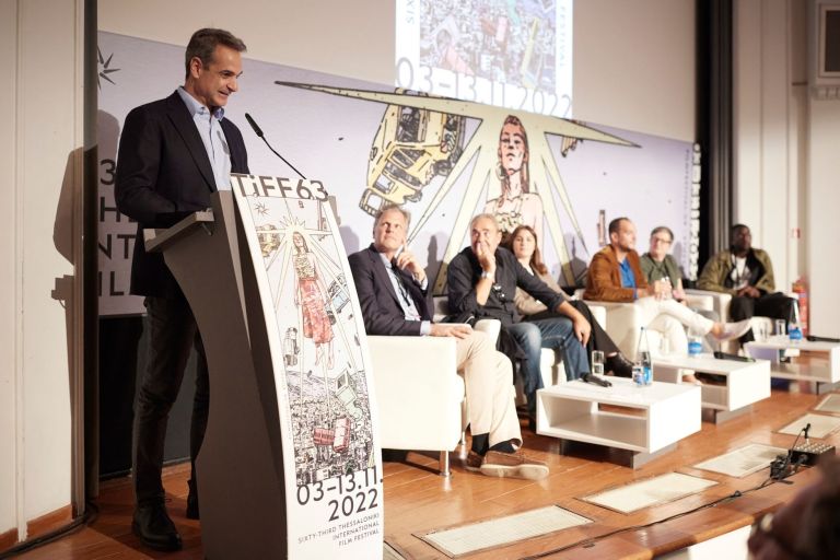 Μητσοτάκης στο Φεστιβάλ Κινηματογράφου Θεσσαλονίκης: Μόνο πέρυσι είχαμε 200 παραγωγές στη χώρα μας