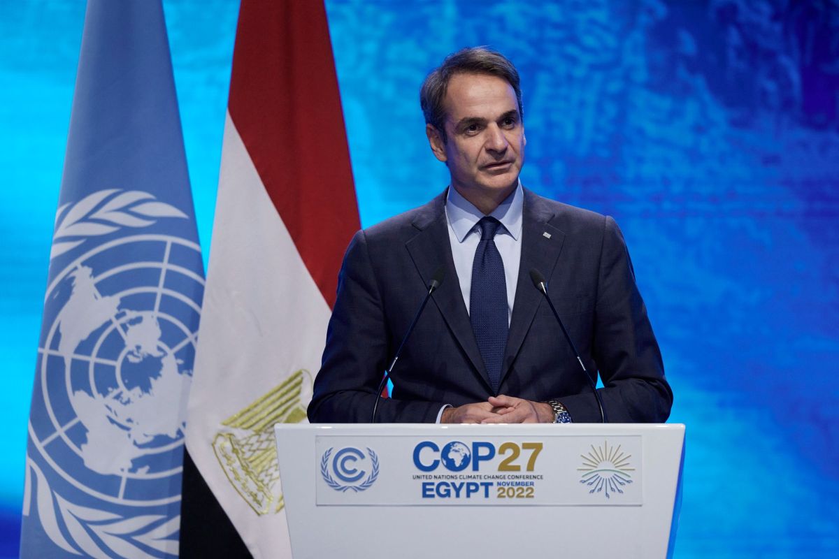 Σύνοδος για το Κλίμα Μητσοτάκης: Η Ελλάδα ηγέτιδα χώρα στις ΑΠΕ – Στόχος να γίνουμε εξαγωγείς ενέργειας