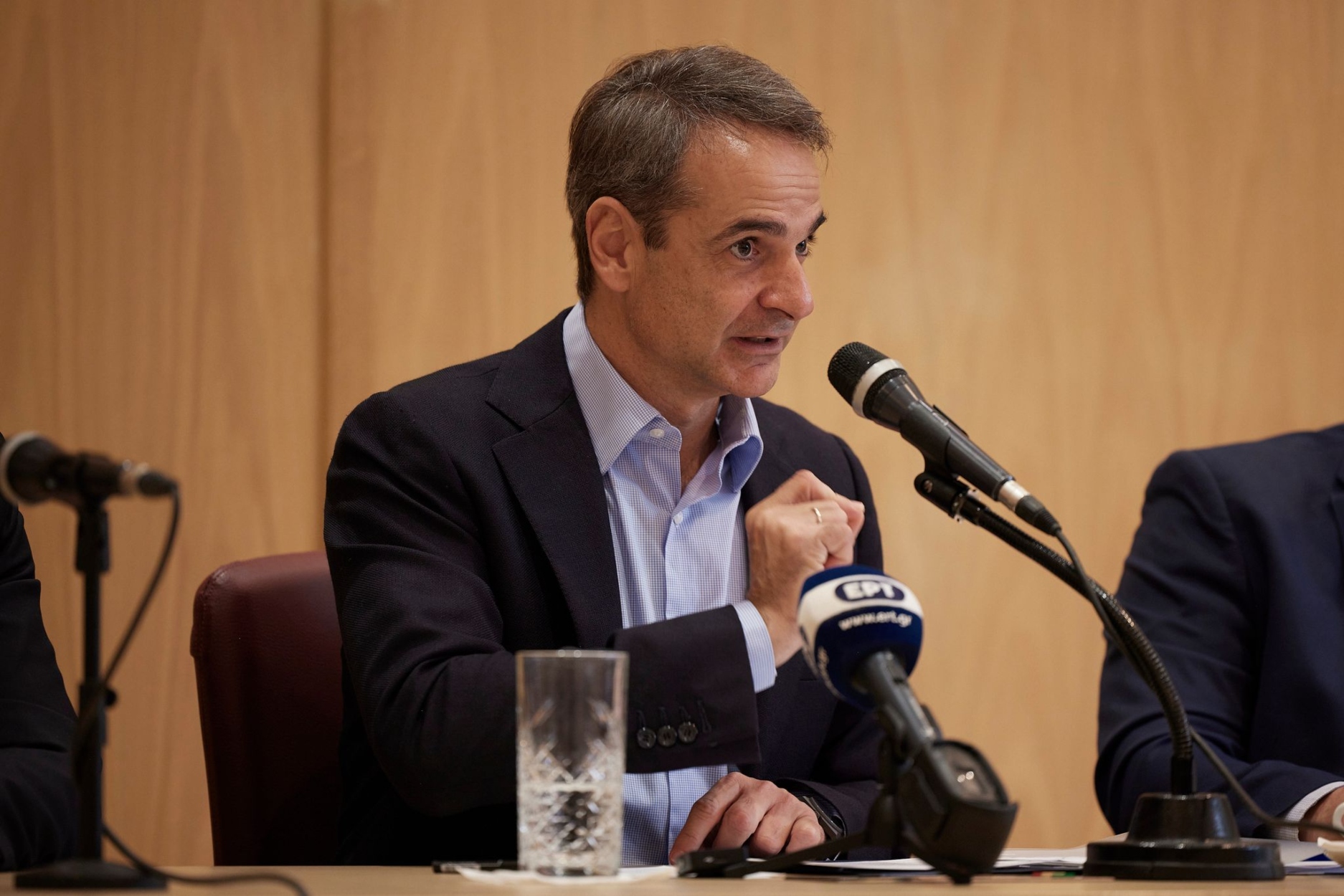 Μητσοτάκης στην Άμφισσα: Στην τοξικότητα απαντάμε με έργα