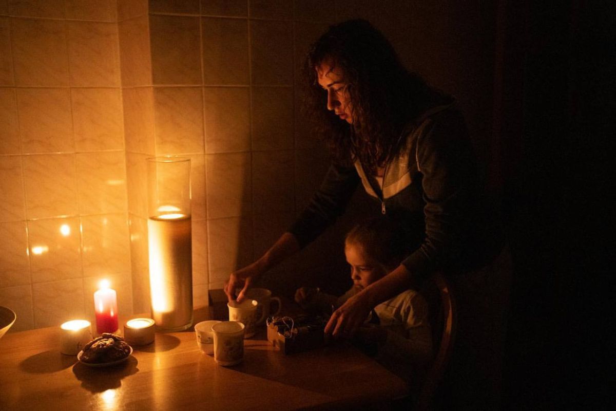Ουκρανία: Το χιόνι φτάνει στο Κίεβο, το ρεύμα όχι