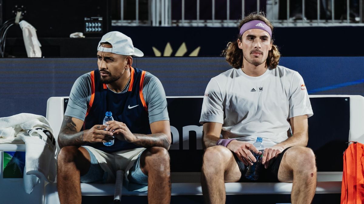 FEUD OVER (AGAIN)? Tsitsipas and Kyrgios set to play doubles together in Saudi Arabia