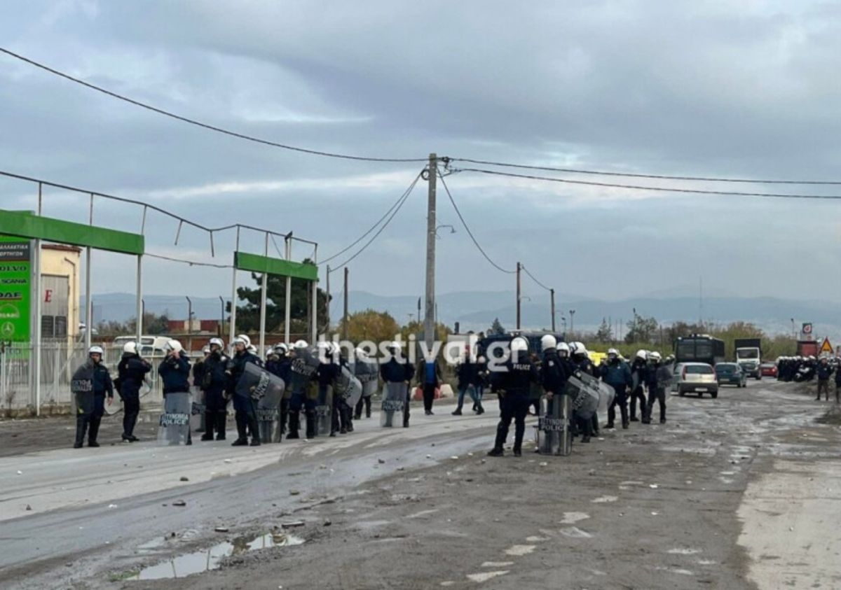 Σοβαρά επεισόδια κοντά στον οικισμό Ρομά Αγία Σοφία στη Δυτική Θεσσαλονίκη
