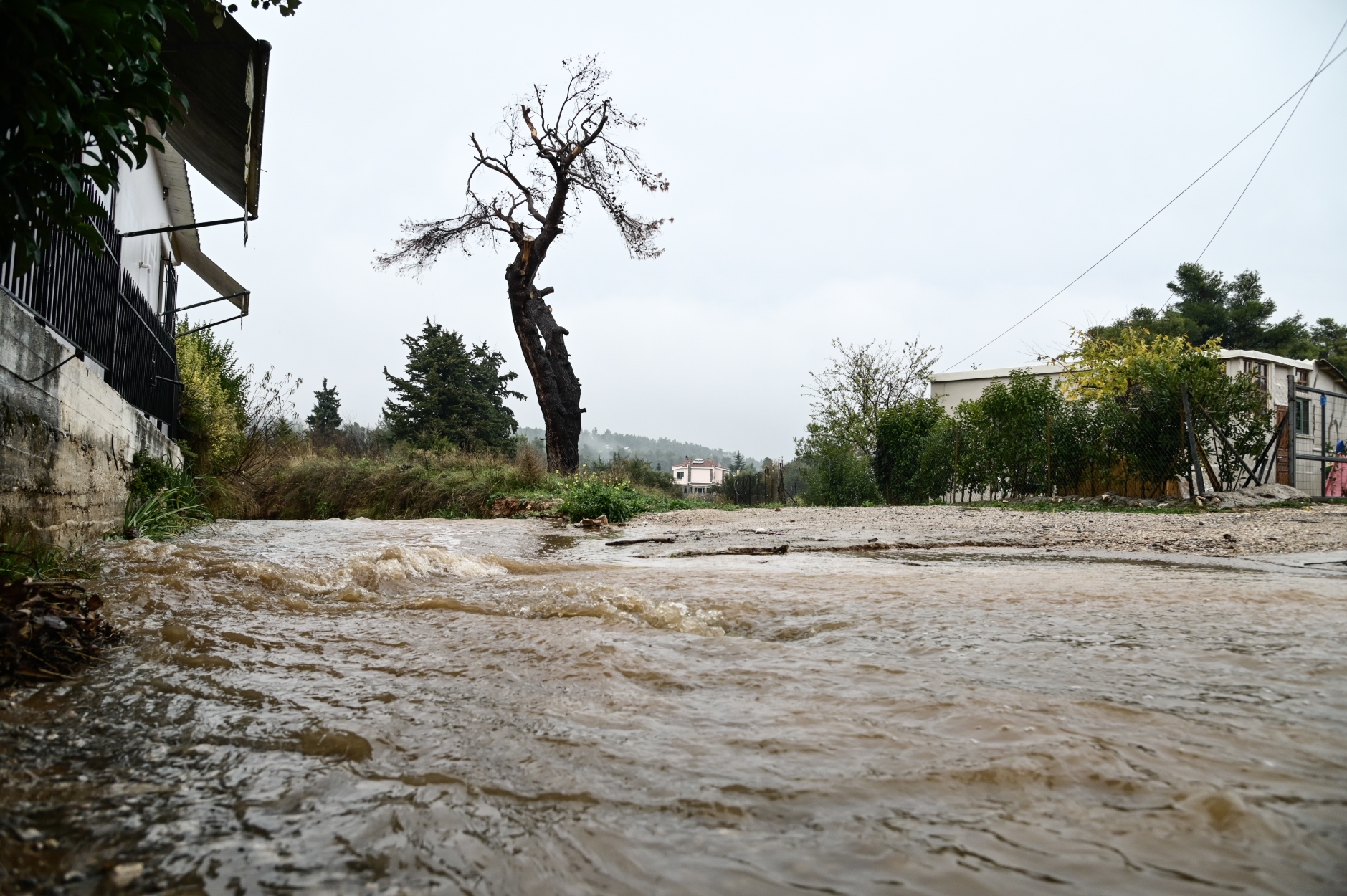 Κακοκαιρία Gaia: 112 σε Ήπειρο και Κέρκυρα