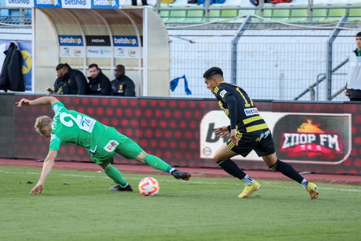 Λεβαδειακός – Άρης 1-1: Χαμένοι βαθμοί για τους κίτρινους στη Λιβαδειά, μοιραίος ο Γκρέι