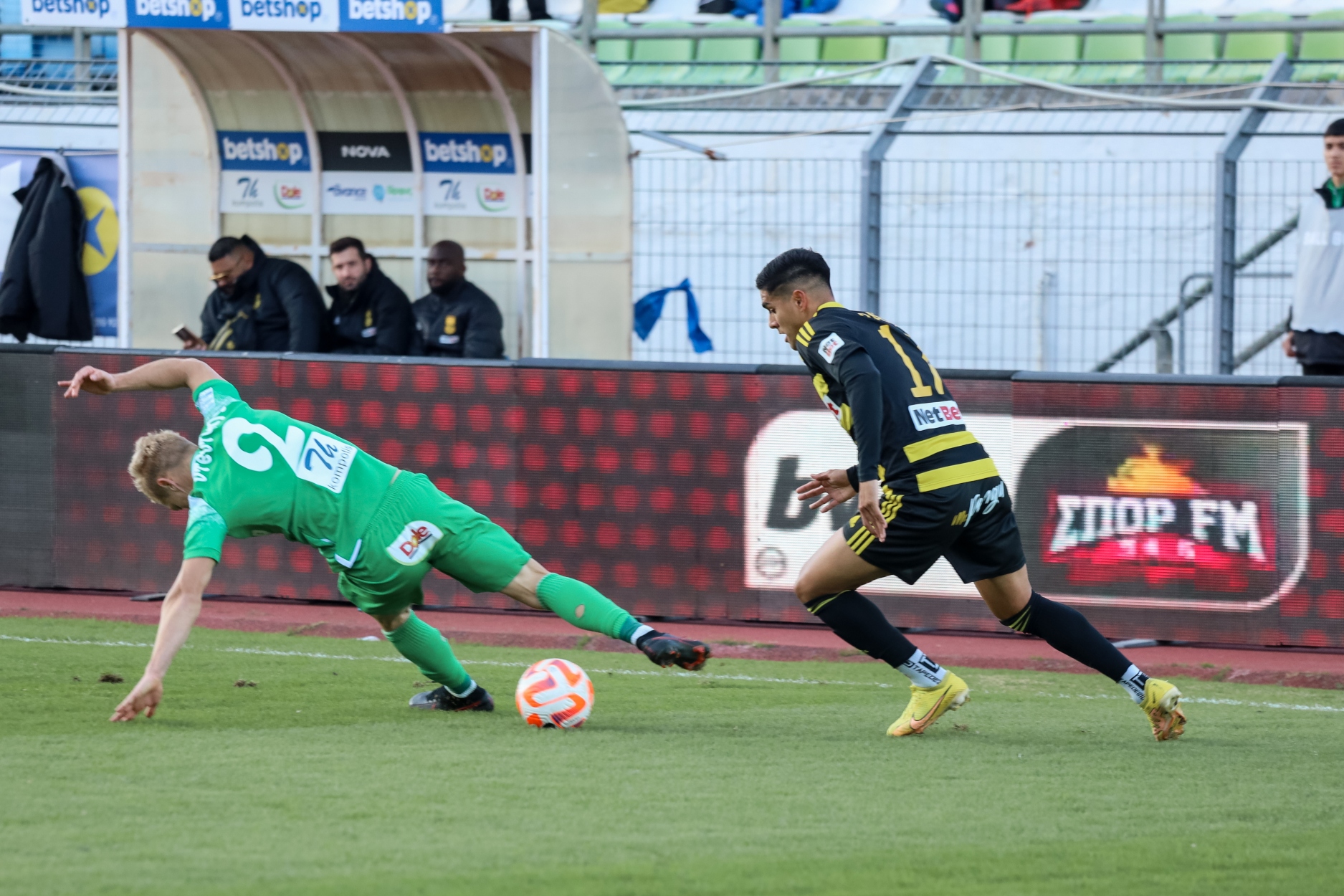 Λεβαδειακός – Άρης 1-1: Χαμένοι βαθμοί για τους κίτρινους στη Λιβαδειά, μοιραίος ο Γκρέι