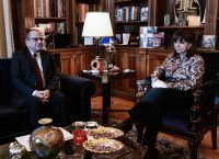 Συνάντηση Σακελλαροπούλου με τον πρόεδρο της ΑΔΑΕ Χρήστο Ράμμο