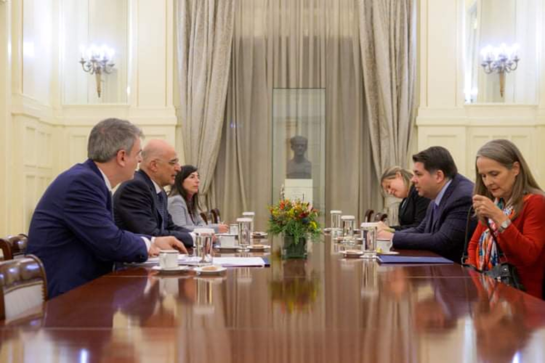 Συνάντηση Δένδια- Τσούνη: Οι ΗΠΑ εκτιμούν την Ελλάδα ως βασικό σύμμαχο στο ΝΑΤΟ