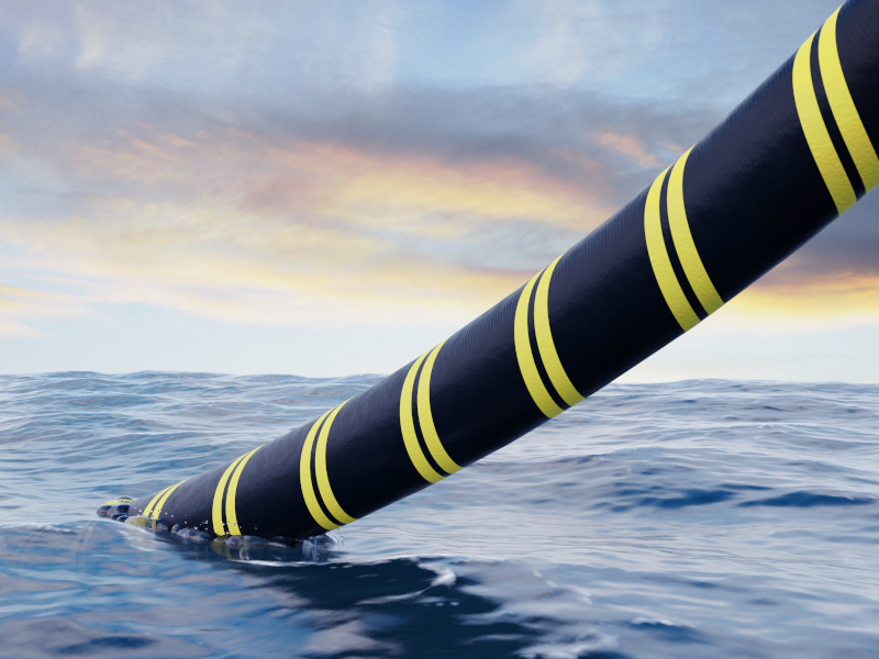 Crete connect with Attica through 335 km of electric cable