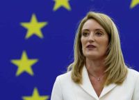 Ουκρανία: Ξαφνική επίσκεψη της προέδρου του Ευρωπαϊκού Κοινοβουλίου Ρομπέρτα Μέτσολα