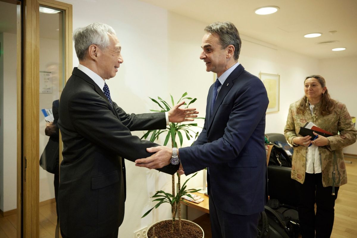 Μητσοτάκης στη Σύνοδο Κορυφής: Ικανοποιημένος για τη μεγάλη επένδυση του κρατικού fund από τη Σιγκαπούρη