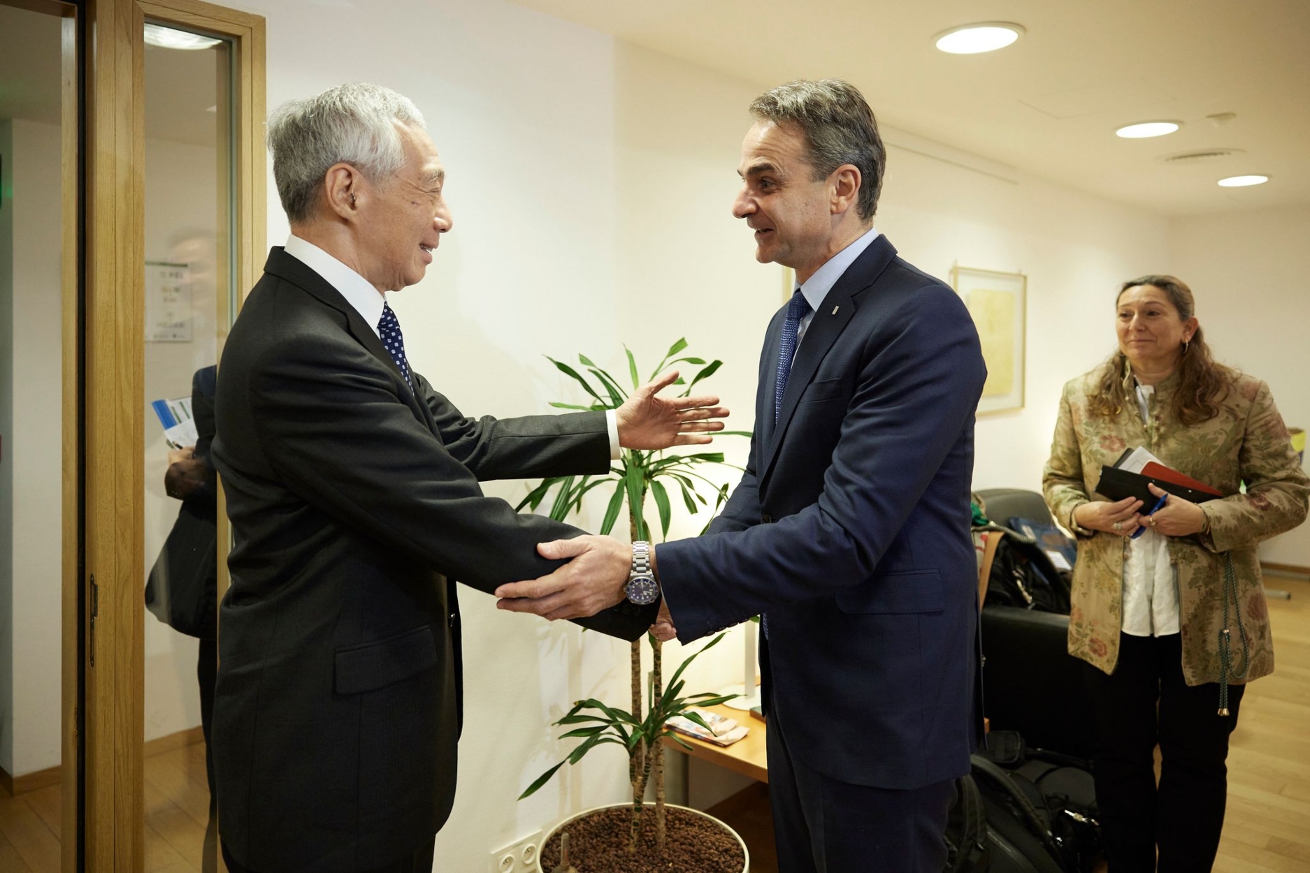 Μητσοτάκης στη Σύνοδο Κορυφής: Ικανοποιημένος για τη μεγάλη επένδυση του κρατικού fund από τη Σιγκαπούρη