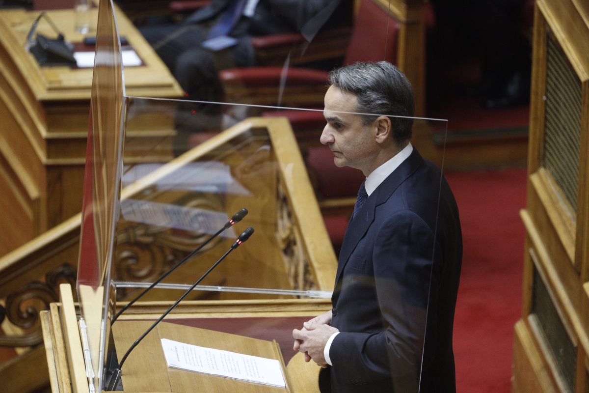 Δείτε live την τοποθέτηση του Κυριάκου Μητσοτάκη στην ολομέλεια της Βουλής