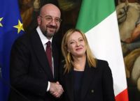 Συνάντηση Σαρλ Μισέλ – Μελόνι: Συζήτησαν για οικονομία και μεταναστευτικό Συνάντηση Σαρλ Μισέλ – Μελόνι: Συζήτησαν για οικονομία και μεταναστευτικό