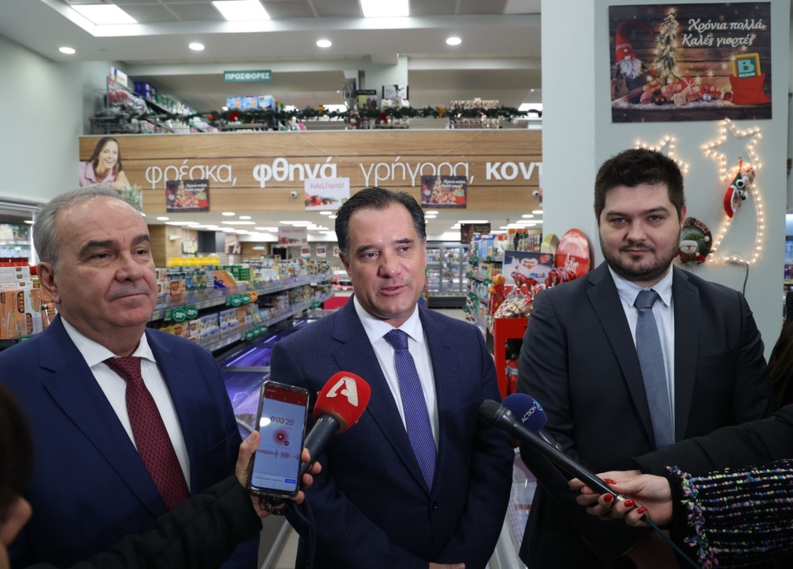 Άδωνις Γεωργιάδης: Περιμένουμε πολλές καινούριες καλές τιμές στο Καλάθι του Νοικοκυριού