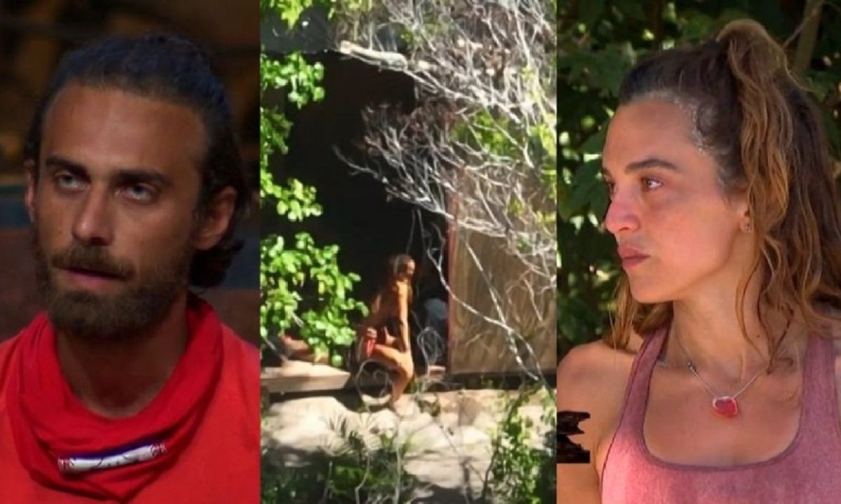 Η Ελευθερία, η Καρολίνα, ο Μάριος και η ερωτική του επαφή με άλλη παίκτρια του Survivor [vid]