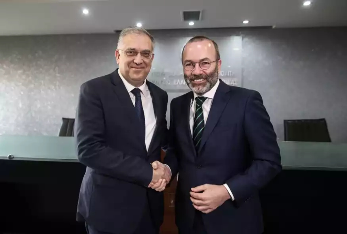 EPP leader Manfred Weber meets with PM, ministers on migration issue