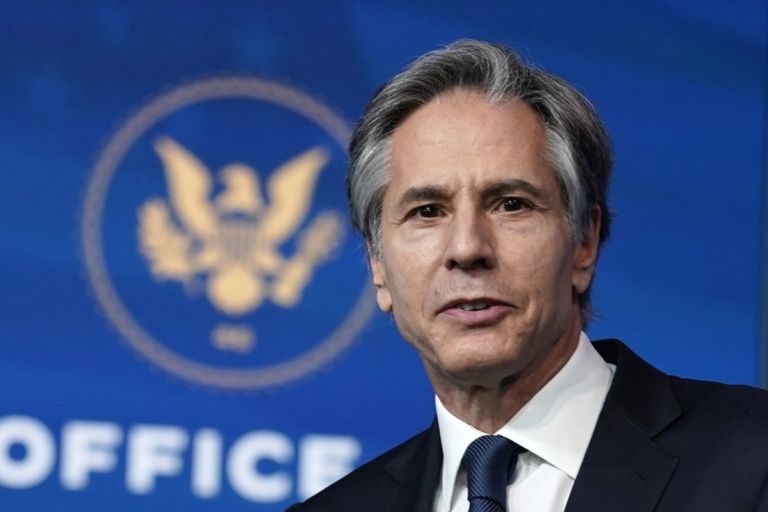 PM Mitsotakis to meet US Secretary of State Blinken on Monday afternoon