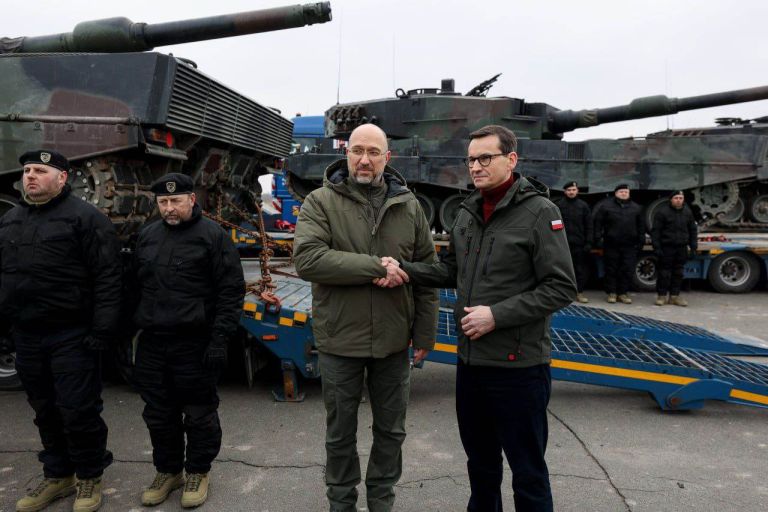 Ουκρανία: Έφτασαν τα πρώτα τέσσερα Leopard 2 στο Κίεβο [pic]