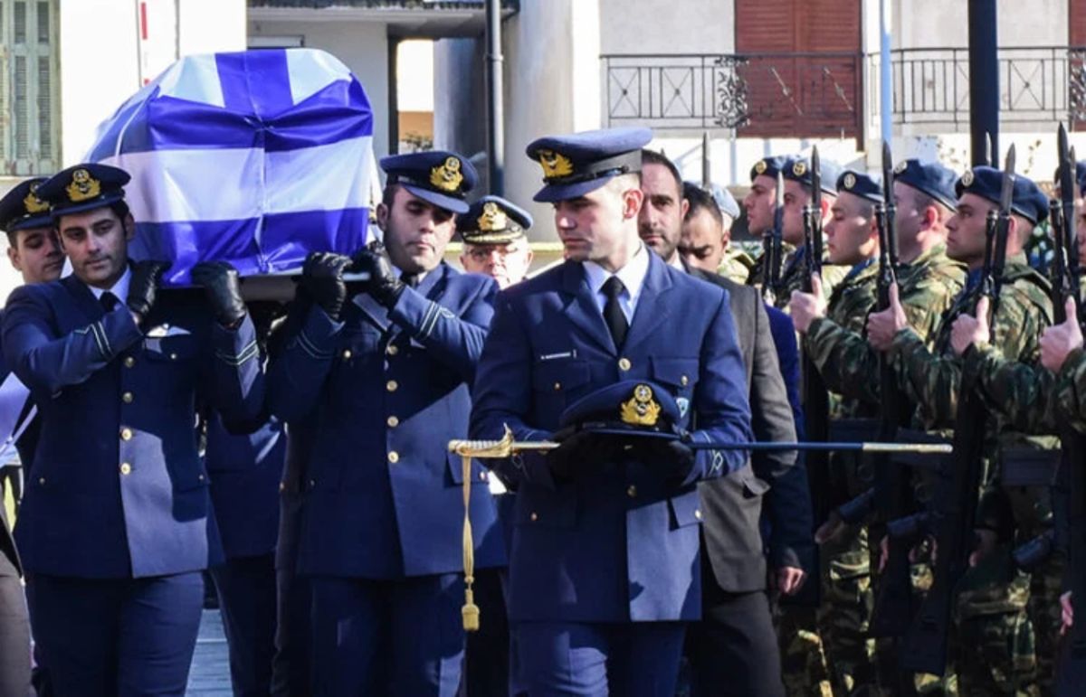 Phantom F-4 Crash: The tragic funeral of Lt. Col. Marios-Michail Touroutsikas