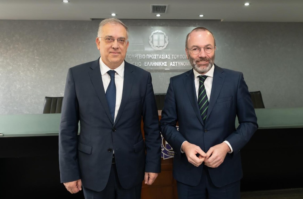 Θεοδωρικάκος σε Weber: Φυλάμε αποτελεσματικά τα σύνορα της Ελλάδας και της Ευρώπης με την Τουρκία