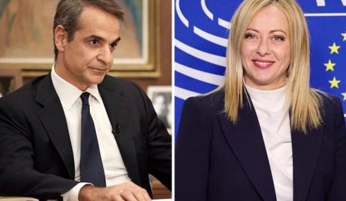 Τηλεφωνική επικοινωνία Μητσοτάκη – Μελόνι για το μεταναστευτικό