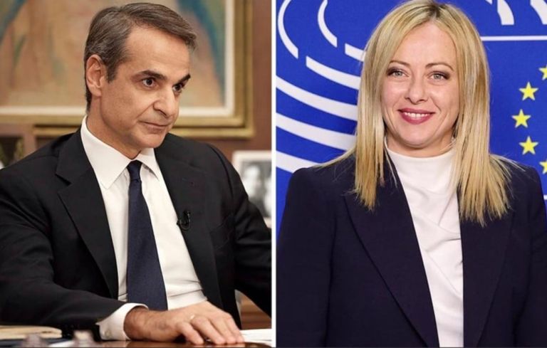 Τηλεφωνική επικοινωνία Μητσοτάκη – Μελόνι για το μεταναστευτικό