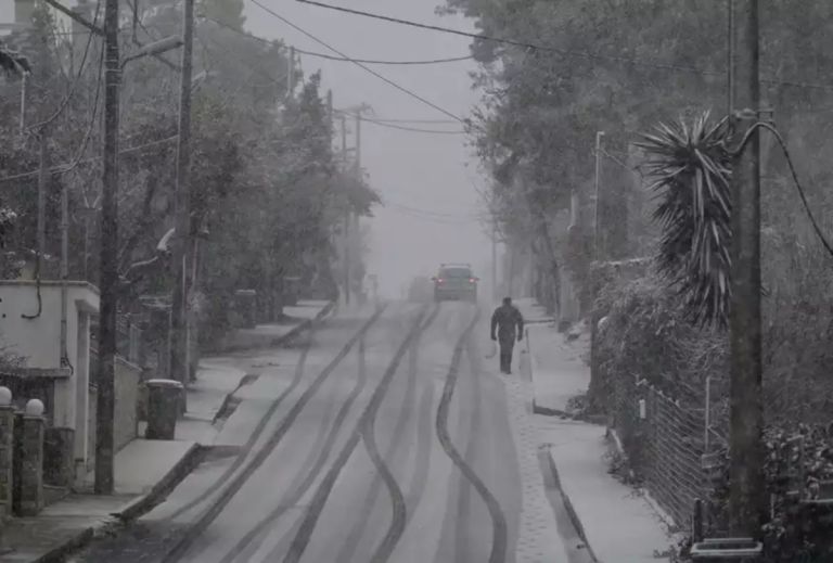 Snowfall, low temperatures, and icy conditions to continue to midday Wednesday