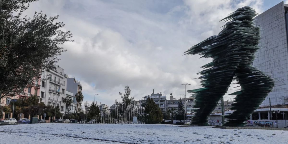 Καιρός σήμερα Τετάρτη 8/2/2023: Αυξημένες νεφώσεις με χιονόνερο ή χιονοπτώσεις