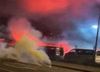 Κλερμόν – Μαρσέιγ: Ένταση μεταξύ οπαδών και αστυνομίας και καθυστέρηση (vid)