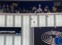 Εισβολή Κούρδων στην ολομέλεια του Ευρωκοινοβουλίου -Φυγαδεύτηκε η Μέτσολα