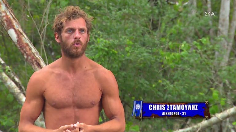 Survivor All Star: Για 3 φορά ο Κρις  στον τάκο – «Είμαι στο παρατσάκ να φέρω νίκη» [vid]