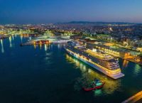Η Θεσσαλονίκη υποδέχτηκε σήμερα το πρώτο κρουαζιερόπλοιο για το 2023