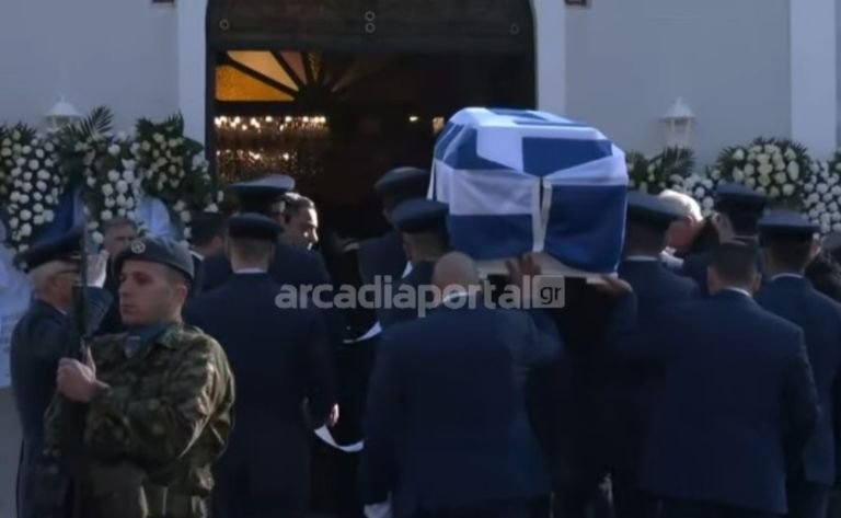 Σε κλίμα βαθειάς οδύνης το «ύστατο χαίρε» στον υποσμηναγό Μάριο-Μιχαήλ Τουρούτσικα [vid]