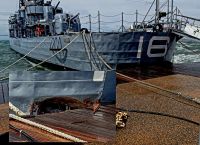 Θεσσαλονίκη: Τρύπησε από τους ισχυρούς ανέμους στο ιστορικό αντιτορπιλικό «ΒΕΛΟΣ»