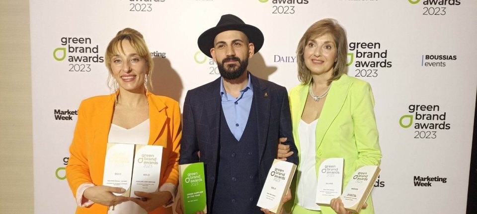 Πρωταθλήτρια ανακύκλωσης η EAST WEST GREECE στα Green Brand Awards 2023