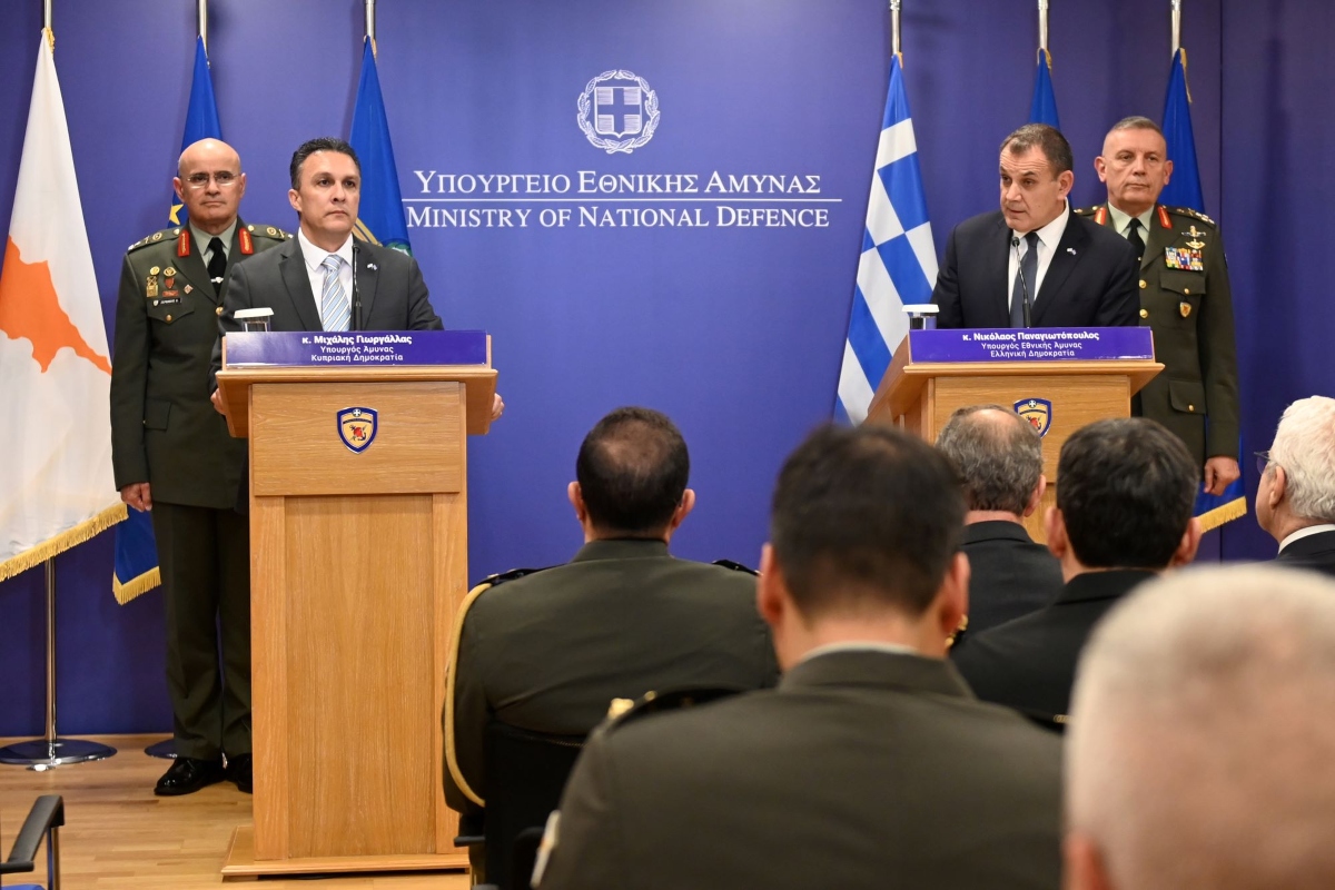 Παναγιωτόπουλος: Θέτουμε νέους στόχους για την ενίσχυση του μετώπου Ελλάδας – Κύπρου