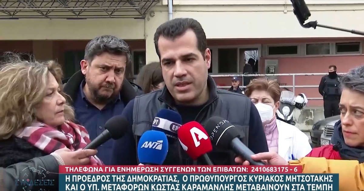 Τέμπη – Πλεύρης: Σε εξέλιξη η διαδικασία αναγνώρισης των σορών [vid]