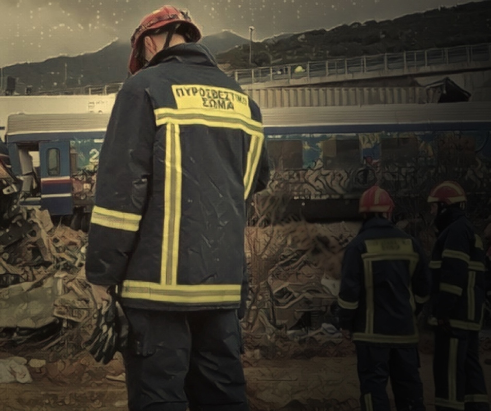 Η συγκινητική ανάρτηση της πυροσβεστικής για την τραγωδία στα Τέμπη