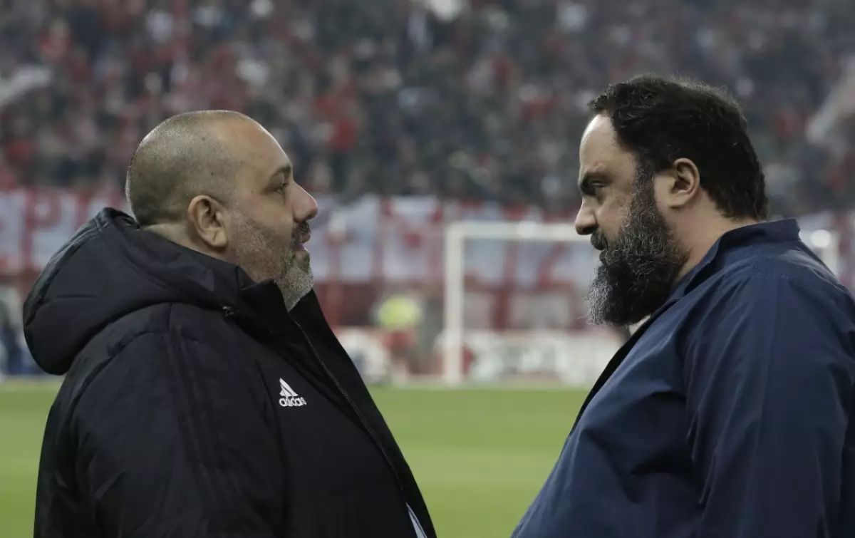 Σε απολογία Μαρινάκης, Καραπαπάς για υβριστική συμπεριφορά στον Πινέιρο