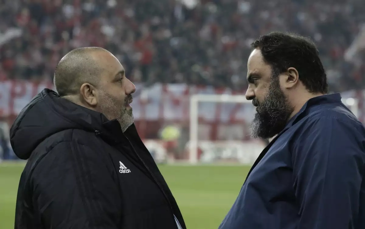 Σε απολογία Μαρινάκης, Καραπαπάς για υβριστική συμπεριφορά στον Πινέιρο
