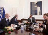Μητσοτάκης στους εκπροσώπους της ΕΕ για τους σιδηροδρόμους: Θα αξιοποιήσουμε την εμπειρία σας