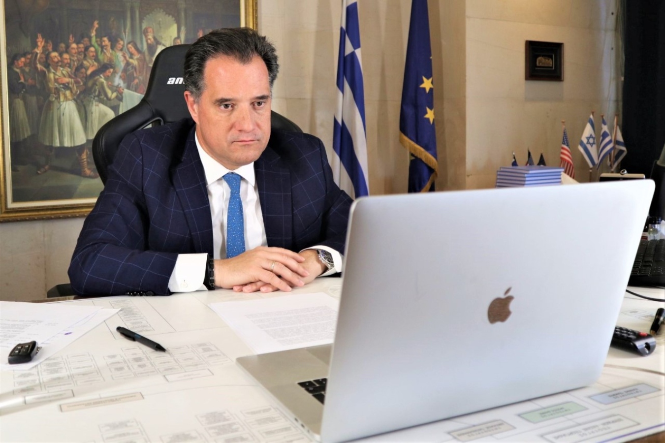 Άδωνις Γεωργιάδης στο ΣΕΒ: Στόχος μας η προστασία του καταναλωτή και η εύρυθμη λειτουργία της αγοράς