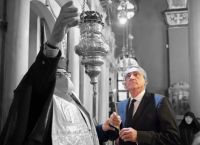 Ο Γιώργος Χατζημάρκος στα Θυρανοίξια του ΙΝ Αγίας Παρασκευής στην Κω